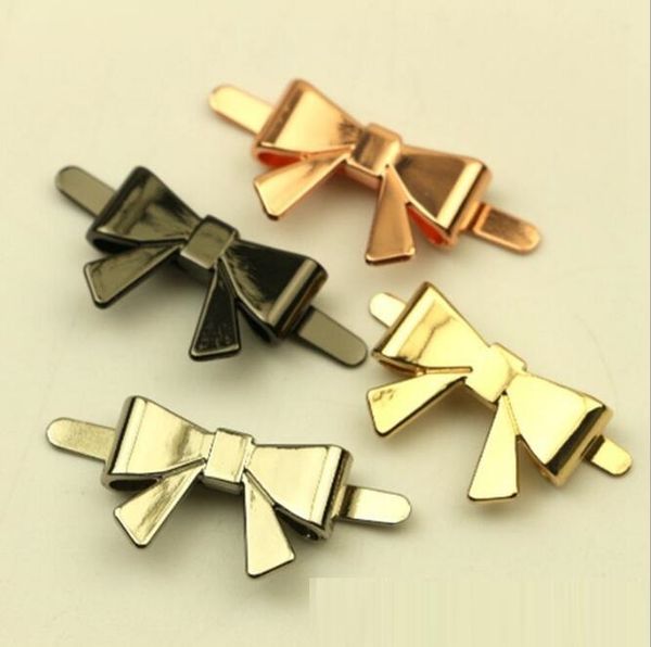 10 pcs/lot) luggage handbag hardware accessories metal bow handbag decorative buckle shoe buckle, Black
10 pcs/lot) luggage handbag hardware accessories metal bow handbag decorative buckle shoe buckle, Black
