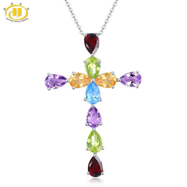 hutang women's pendant natural amethyst garnet citrine z solid 925 sterling silver chain fine gemstone jewelry for gift
hutang women's pendant natural amethyst garnet citrine z solid 925 sterling silver chain fine gemstone jewelry for gift