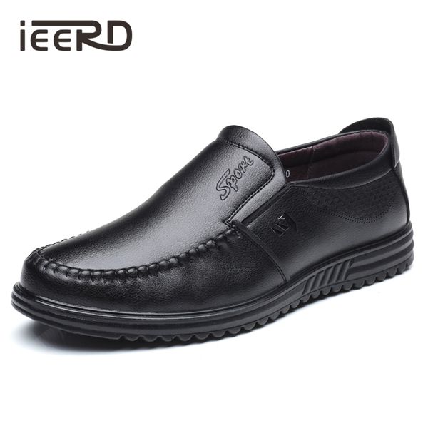 comfortable split leather shoes men loafers cushioning soft casual men shoes slip on flats classic moccasins, Black
comfortable split leather shoes men loafers cushioning soft casual men shoes slip on flats classic moccasins, Black