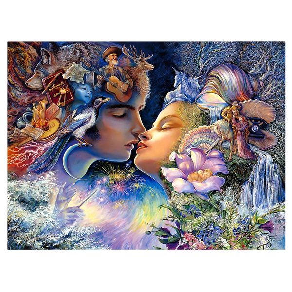 diy paper jigsaw puzzle 1000 pieces puzzles for adults kids gift