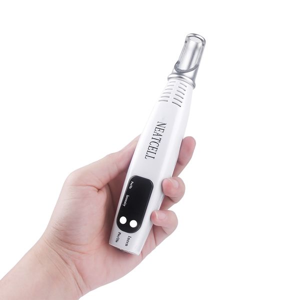 

picosecond laser pen blue light therapy pigment tattoo scar mole freckle removal dark spot remover laser cosmetic machine beauty tool, Black