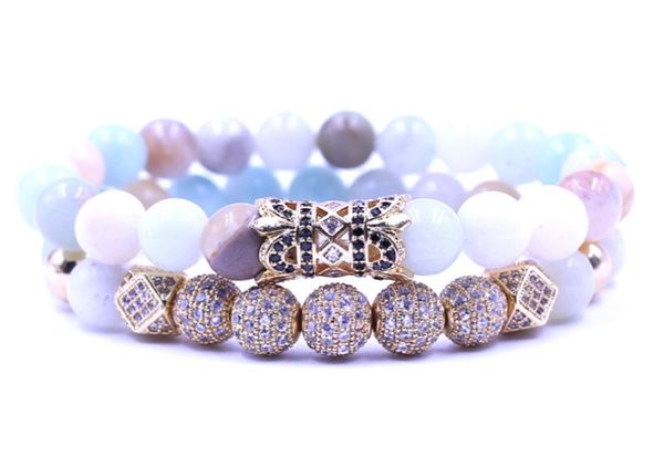 8mm 2pcs/set gold elastic adjusted nature bead th43 micro pave cz zircon cubic zirconia tube bracelet jewelry, Black
8mm 2pcs/set gold elastic adjusted nature bead th43 micro pave cz zircon cubic zirconia tube bracelet jewelry, Black
