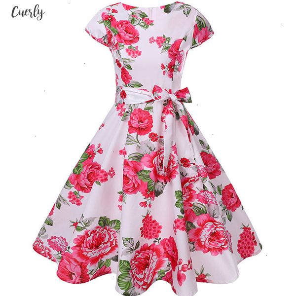 print summer dress women floral cap sleeve vintage dress with belt elegant robe rockabilly party dresses sundress plus size, Black;gray
print summer dress women floral cap sleeve vintage dress with belt elegant robe rockabilly party dresses sundress plus size, Black;gray