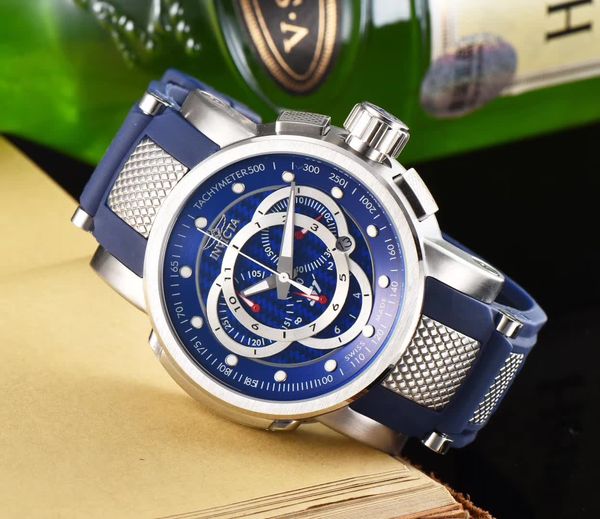 швейцарский cosc оригинальный кварц invicta часы спорт chrongraph 45мм светящимся циферблатом 5 цветов на выбор для dropshipping, Slivery;brown
швейцарский cosc оригинальный кварц invicta часы спорт chrongraph 45мм светящимся циферблатом 5 цветов на выбор для dropshipping, Slivery;brown