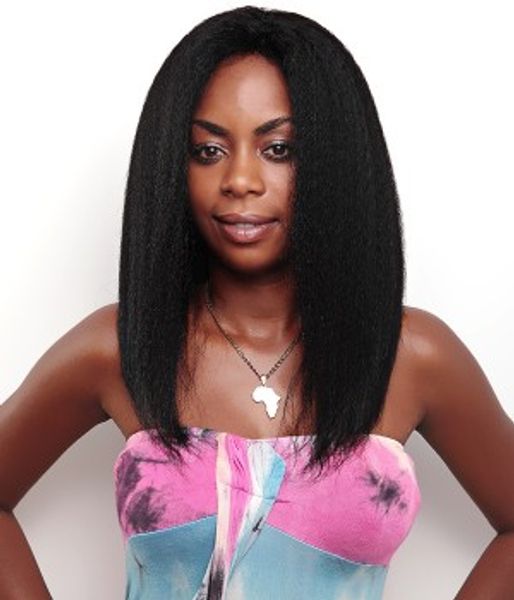 brazilian human hair lace wigs for black women kinky straight lace front wigs yaki short bob wig 8-16 inches, Black;brown
brazilian human hair lace wigs for black women kinky straight lace front wigs yaki short bob wig 8-16 inches, Black;brown