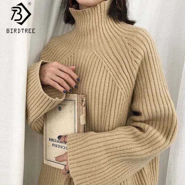 2019 ins winter new women's solid pullovers sweater fashion turtleneck full sleeve loose knitted sweater casual c99911k, White;black
2019 ins winter new women's solid pullovers sweater fashion turtleneck full sleeve loose knitted sweater casual c99911k, White;black