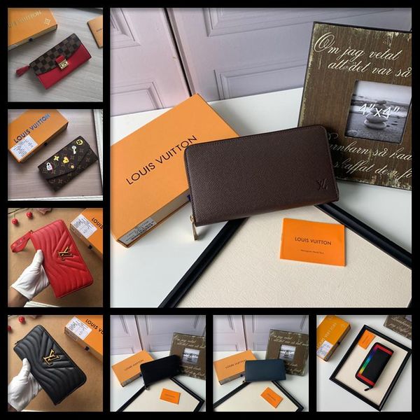 21ss new 2020 genuine leather women wallets long design clutch cowhide wallet fashion female purse phone bags madag, Red;black
21ss new 2020 genuine leather women wallets long design clutch cowhide wallet fashion female purse phone bags madag, Red;black