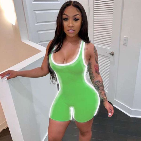 reflective fitness casual sporty biker playsuit women sleeveless bodycon rompers womens jumpsuit shorts jogging suit sportswear, Black;white
reflective fitness casual sporty biker playsuit women sleeveless bodycon rompers womens jumpsuit shorts jogging suit sportswear, Black;white