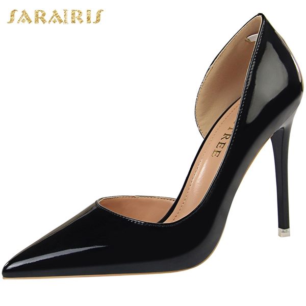 sarairis en venta tacones altos delgados resbalón en la oficina de alta calidad señora fiesta mujer zapatos de verano mujer bombas, Black
sarairis en venta tacones altos delgados resbalón en la oficina de alta calidad señora fiesta mujer zapatos de verano mujer bombas, Black