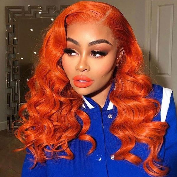 180density peruvian 13x6 lace front orange human hair wigs for black women 613 blonde full lace wigs bleached knots, Black;brown
180density peruvian 13x6 lace front orange human hair wigs for black women 613 blonde full lace wigs bleached knots, Black;brown