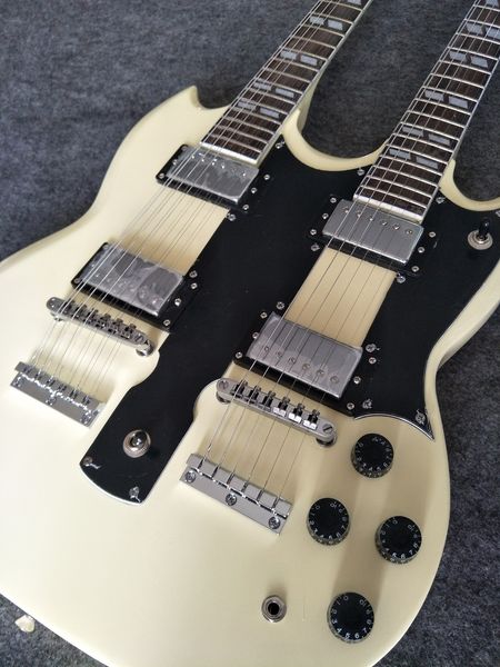 double neck 12-string electric guitar professional electric bass electric guitar custom shop multi-color optional chinese factory custom ele 
double neck 12-string electric guitar professional electric bass electric guitar custom shop multi-color optional chinese factory custom ele