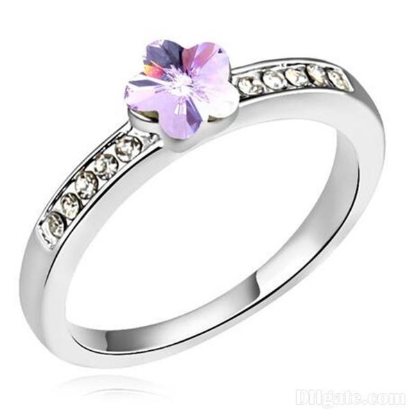 кольца обручальные помолвки для женщин 2019 мода ювелирные изделия украшенные кристаллами от swarovski elements ring моды марка 12885, Golden;silver 
кольца обручальные помолвки для женщин 2019 мода ювелирные изделия украшенные кристаллами от swarovski elements ring моды марка 12885, Golden;silver