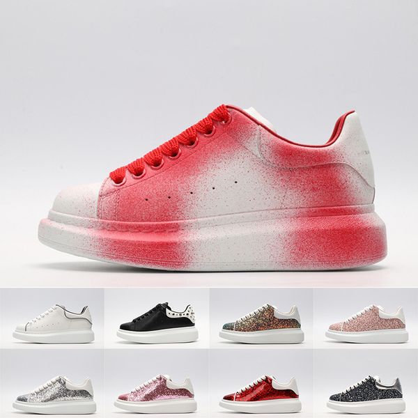 2019 Fashion Designer White Leather Shoes For Womens Men Casual Shoes Red Black Pink Platform Bottoms Sneakers Party Shoes Trainers 34-44
2019 Fashion Designer White Leather Shoes For Womens Men Casual Shoes Red Black Pink Platform Bottoms Sneakers Party Shoes Trainers 34-44