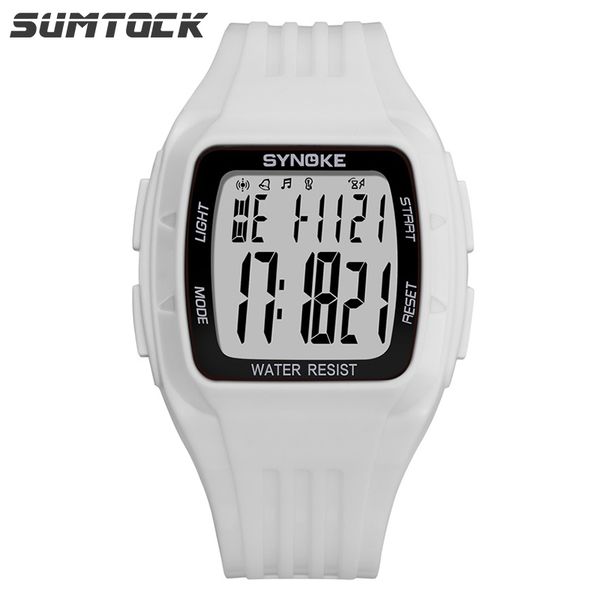 sumtock watch digital sport wristwatch young 3bar water resistant square alarm date week men girl fashion leisure watch, Slivery;brown
sumtock watch digital sport wristwatch young 3bar water resistant square alarm date week men girl fashion leisure watch, Slivery;brown