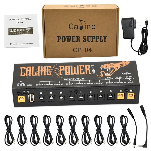 caline guitar effect pedals power supply usb 10 isolated output 9v 12v 18v voltage short circuit /overcurrent protection
caline guitar effect pedals power supply usb 10 isolated output 9v 12v 18v voltage short circuit /overcurrent protection