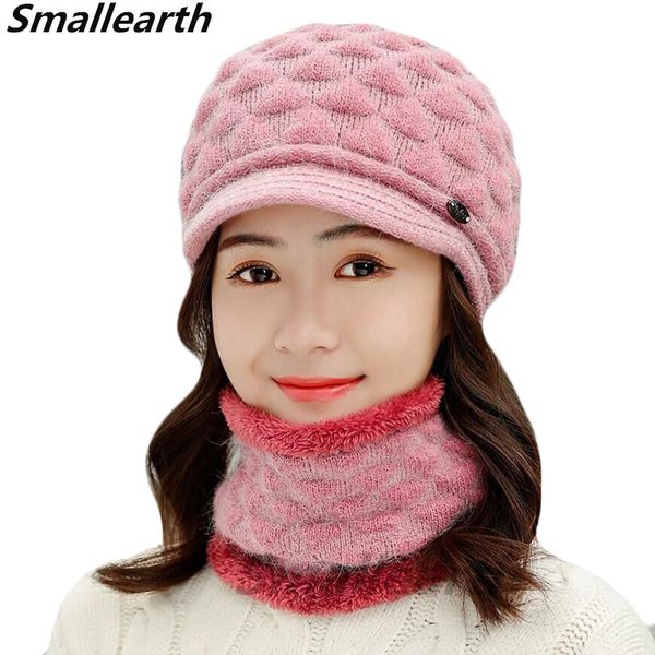 new female warm fur knitted hat and scarf set woman plus velvet collar thickening hats set winter beret hats for ladies, Blue;gray
new female warm fur knitted hat and scarf set woman plus velvet collar thickening hats set winter beret hats for ladies, Blue;gray