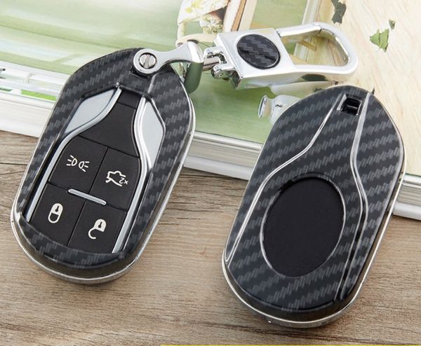 car abs carbon fiber keychain cover case protect shell for maserati ghibli gt gc le key holder protector interior accessories
car abs carbon fiber keychain cover case protect shell for maserati ghibli gt gc le key holder protector interior accessories