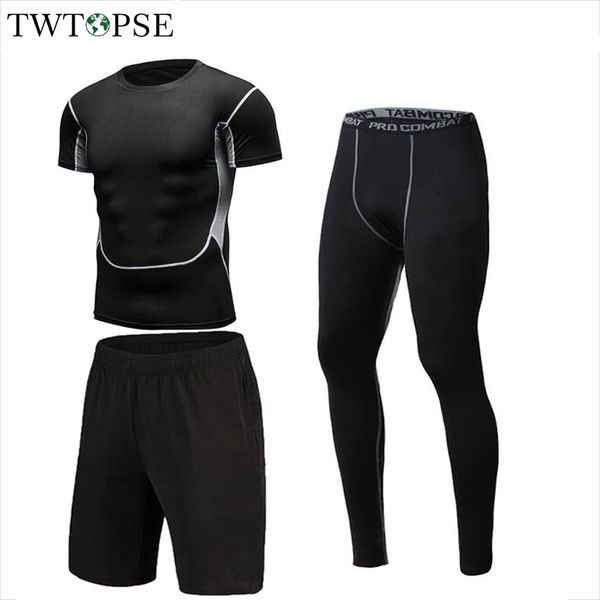 twe men running sets quick dry cycling training exercise tights bicycle sportswear gym sport suit fitness sportswear, White;black
twe men running sets quick dry cycling training exercise tights bicycle sportswear gym sport suit fitness sportswear, White;black