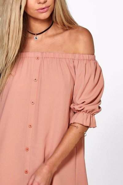 new summer style button pink dress vintage women dress short sleeve off the shoulder loose fashion black mini dresses #91615, Black;gray
new summer style button pink dress vintage women dress short sleeve off the shoulder loose fashion black mini dresses #91615, Black;gray