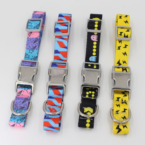 semimetal buckle collars pet dog adjust nylon printed fashion collar accessories opp packing with various pattern 12 8xy j1
semimetal buckle collars pet dog adjust nylon printed fashion collar accessories opp packing with various pattern 12 8xy j1