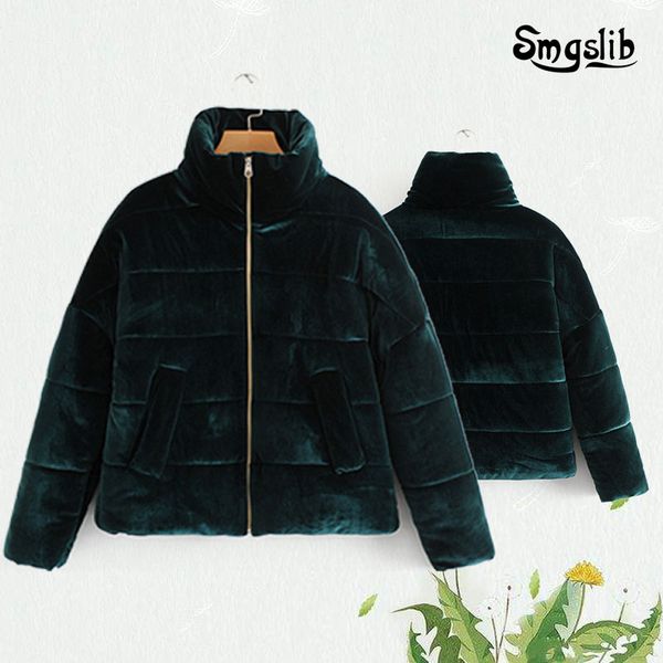 women vintage green velvet turtleneck cotton jacket winter coat long sleeve parkas casual coats female outerwear n590, Tan;black
women vintage green velvet turtleneck cotton jacket winter coat long sleeve parkas casual coats female outerwear n590, Tan;black