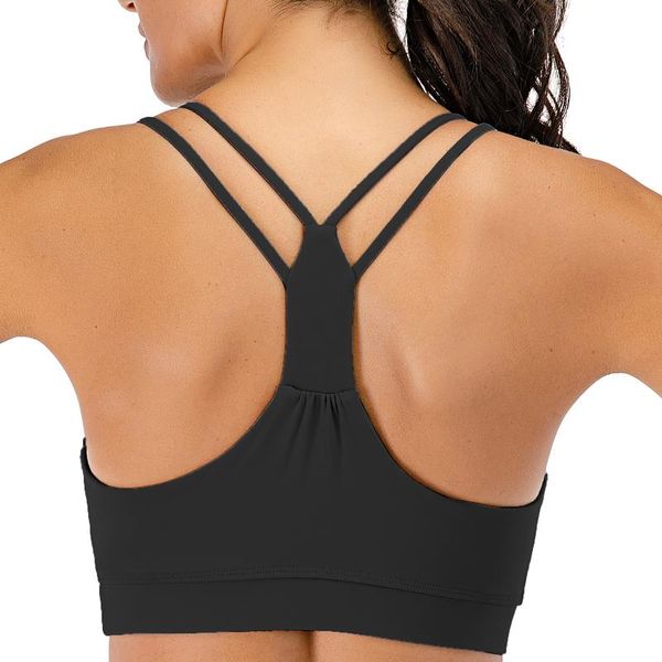 removable cups push up sports bra scoop neckline high support sports bra yoga accessories active wear, White;black
removable cups push up sports bra scoop neckline high support sports bra yoga accessories active wear, White;black