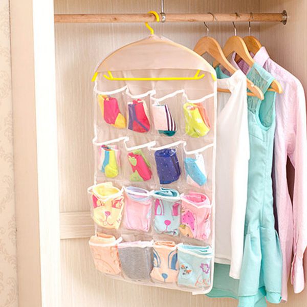 new 16 pockets multifunction underwear sorting storage bag door wall hanging closet organizer bag cajas organizadora
new 16 pockets multifunction underwear sorting storage bag door wall hanging closet organizer bag cajas organizadora