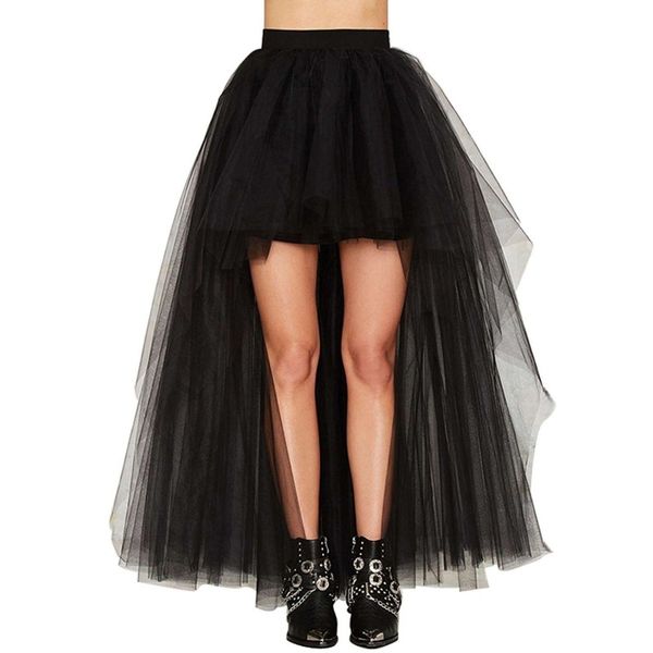women long maxi tulle tutu skirt summer high waist a line puffy faldas princess ballet dancewear fashion clothes 2020, Black
women long maxi tulle tutu skirt summer high waist a line puffy faldas princess ballet dancewear fashion clothes 2020, Black