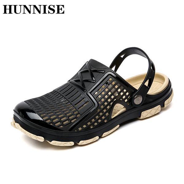 hunnise men sandal fashion men`s beach shoes quality summer male slippers shoes men casual sandals light breathable sandal, Black
hunnise men sandal fashion men`s beach shoes quality summer male slippers shoes men casual sandals light breathable sandal, Black