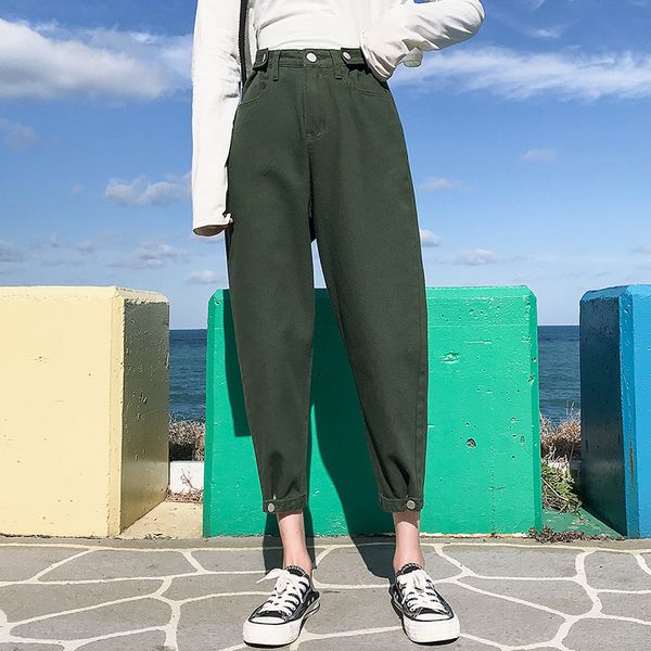 women's jeans green woman high waist plus size denim pants ladies harem casual red jean femme spring summer vaqueros de mujer, Blue
women's jeans green woman high waist plus size denim pants ladies harem casual red jean femme spring summer vaqueros de mujer, Blue