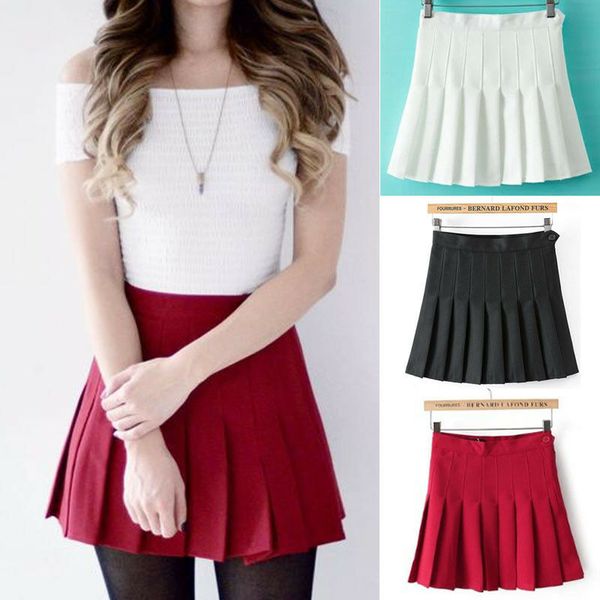 modis women pleated mini skirt school girl skater tennis skirt high waist flared white red female short, Black
modis women pleated mini skirt school girl skater tennis skirt high waist flared white red female short, Black