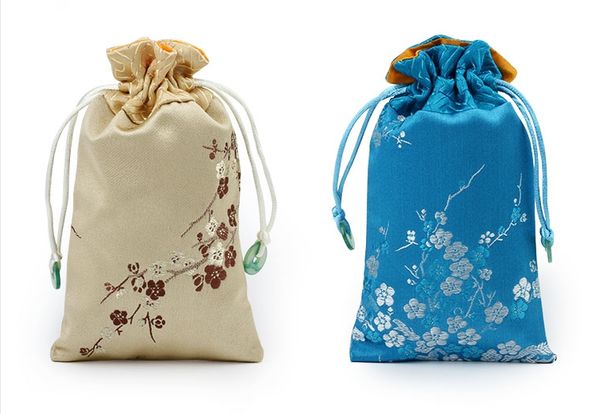 cherry blossoms jade drawstring long gift bag silk brocade pouch christmas wedding party favor bags universal women phone pouch with lined
cherry blossoms jade drawstring long gift bag silk brocade pouch christmas wedding party favor bags universal women phone pouch with lined