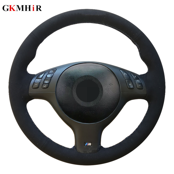 black suede hand-stitched car steering wheel cover for e46 m3 330i e39 540i 525i 530i 330ci 2001 2002 2003
black suede hand-stitched car steering wheel cover for e46 m3 330i e39 540i 525i 530i 330ci 2001 2002 2003
