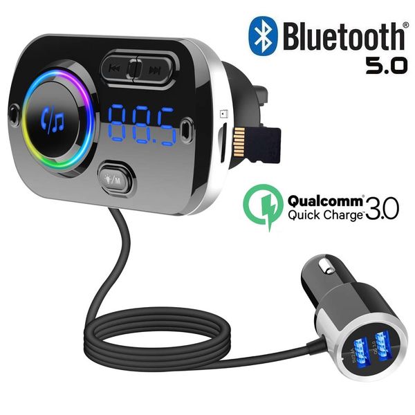 jinserta bluetooth 5.0 mp3 player fm transmitter car kit usb qc3.0 handscolorful atmosphere lights support tf card
jinserta bluetooth 5.0 mp3 player fm transmitter car kit usb qc3.0 handscolorful atmosphere lights support tf card