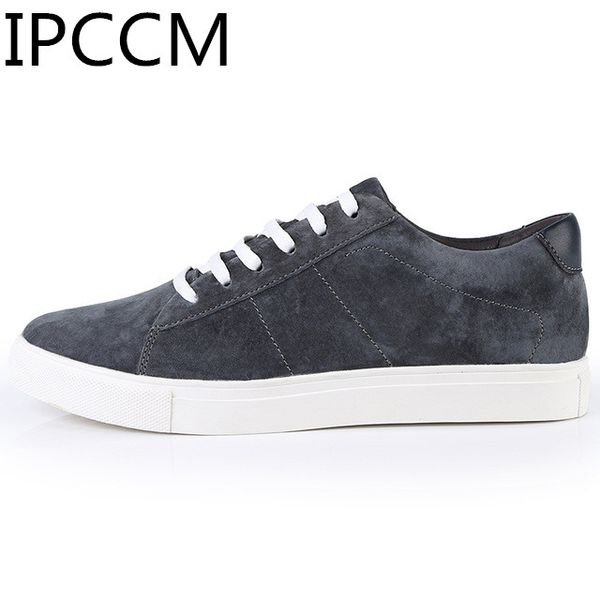 2019 fashion leather suede men's shoes low front straps autumn shallow mouth wear non-slip comfort high quality, Black
2019 fashion leather suede men's shoes low front straps autumn shallow mouth wear non-slip comfort high quality, Black