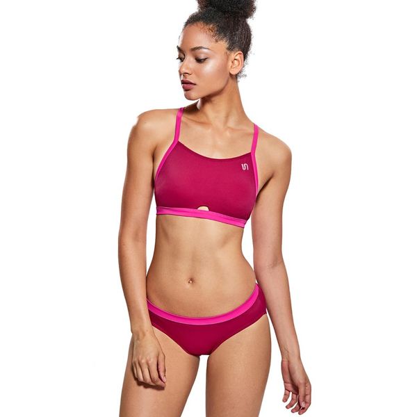 women's athletic swimsuit workout sport bikini two-piece swimwear xs s l xl xxl, White;black
women's athletic swimsuit workout sport bikini two-piece swimwear xs s l xl xxl, White;black