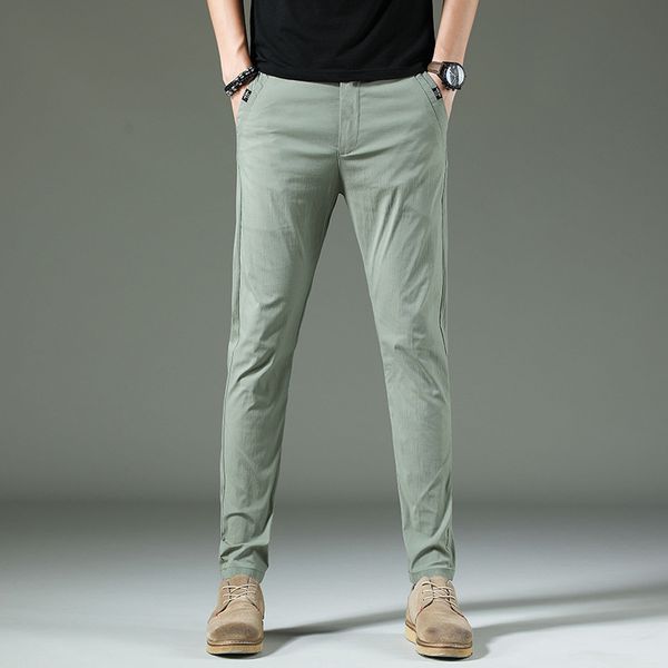 summer new pant men thin style solid slim fit mens joggers pant stretch casual trousers male comfortable slim-fit straight pants, Black
summer new pant men thin style solid slim fit mens joggers pant stretch casual trousers male comfortable slim-fit straight pants, Black