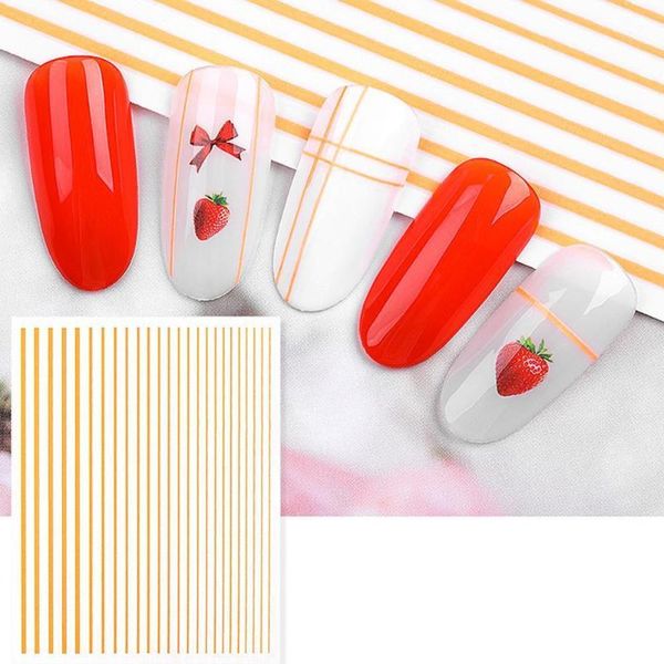 fluorescent stripes 3d nail art sticker rainbow neon decoration decals flexible art for nail sticker line adhesive d8g8, Black
fluorescent stripes 3d nail art sticker rainbow neon decoration decals flexible art for nail sticker line adhesive d8g8, Black
