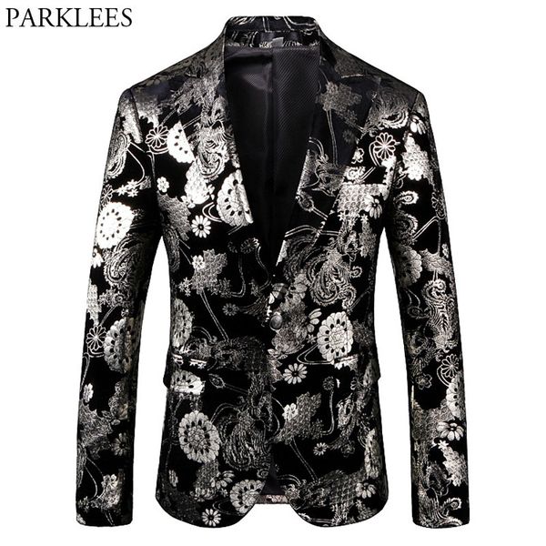 mens silver dress floral suit jacket notched lapel single button blazer jacket men luxury weddings party dinner prom tuxedo 4xl, White;black
mens silver dress floral suit jacket notched lapel single button blazer jacket men luxury weddings party dinner prom tuxedo 4xl, White;black