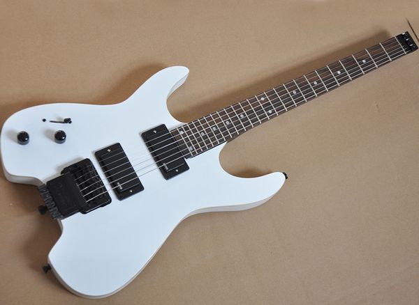 left handed white headless electric guitar with emg pickups,rosewood fretboard,24 frets,can be customized as request
left handed white headless electric guitar with emg pickups,rosewood fretboard,24 frets,can be customized as request