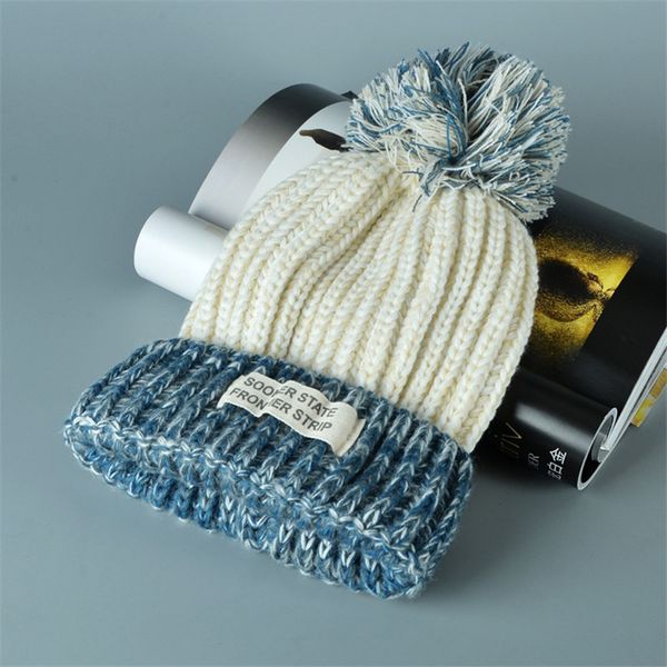 winter ski crochet hat mixed patchwork color soft hat hair ball design thickening fashion warm knitted hats winter for girls, Blue;gray
winter ski crochet hat mixed patchwork color soft hat hair ball design thickening fashion warm knitted hats winter for girls, Blue;gray