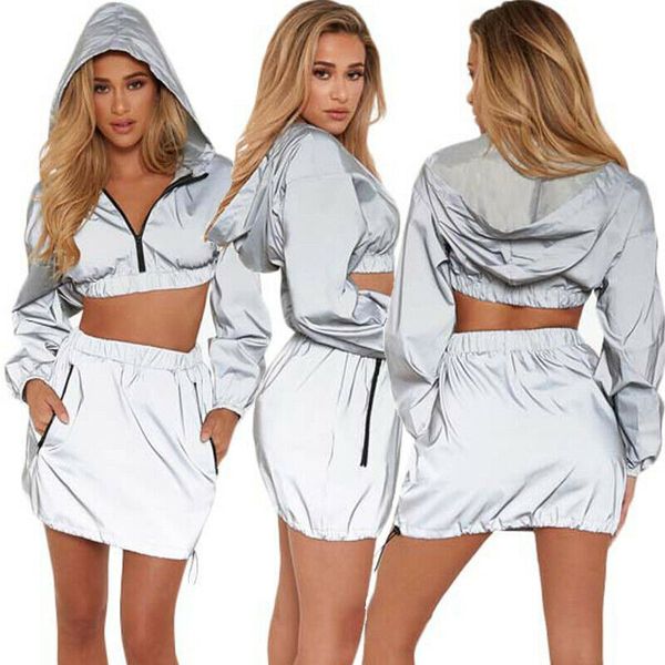 fashion summer women bodycon 2 piece crop skirt outfit set dress party sport hooded exercise suit trianning, White;black
fashion summer women bodycon 2 piece crop skirt outfit set dress party sport hooded exercise suit trianning, White;black