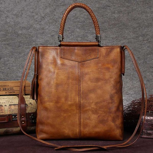 women handbag female shoulder messenger bag large capacity vintage bags cowhide leather retro 2020 new cow leather silt pocket
women handbag female shoulder messenger bag large capacity vintage bags cowhide leather retro 2020 new cow leather silt pocket