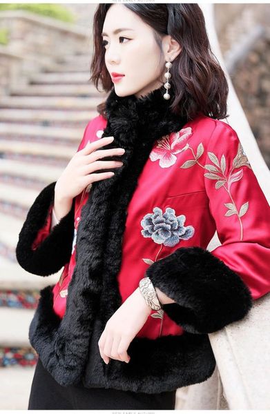 2018 new style down jacket cotton-padded clothes formal dress annual general meeting festive women's large size thick da mao new, Blue;black
2018 new style down jacket cotton-padded clothes formal dress annual general meeting festive women's large size thick da mao new, Blue;black