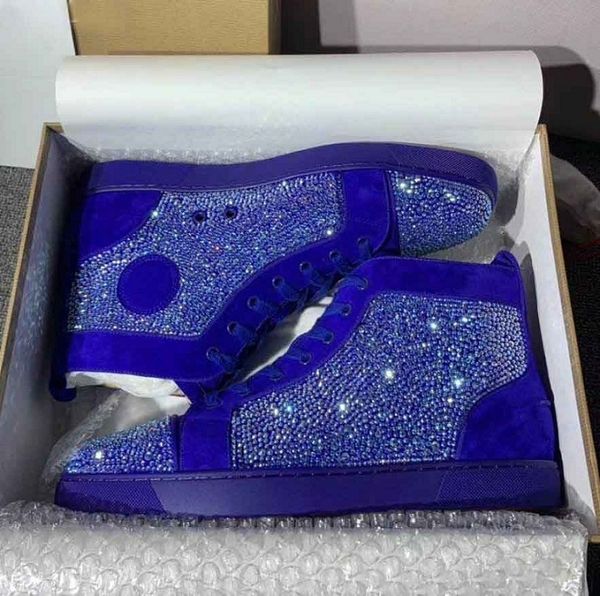 luxury fashion high sneakers red bottom louisflats men,women casual wallking suede leather leisrue party designer, Black
luxury fashion high sneakers red bottom louisflats men,women casual wallking suede leather leisrue party designer, Black