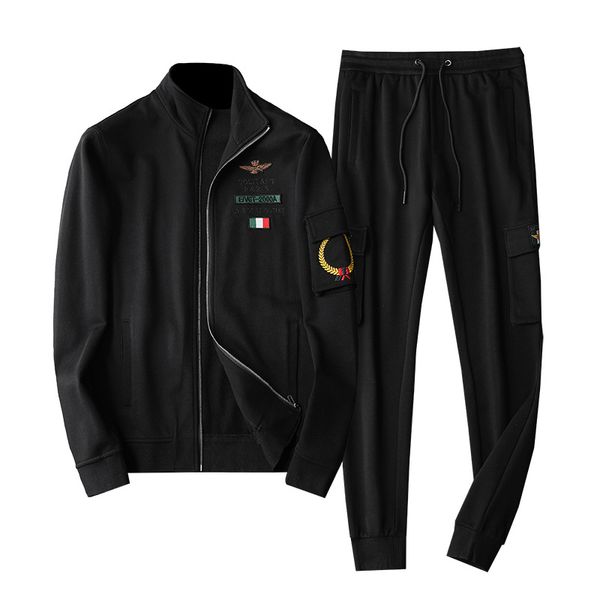 2020 spring autumn new men's sports suit two piece suit cardigan sweatshirts tracksuit mens clothing mens tracksuits casual mens design, Gray
2020 spring autumn new men's sports suit two piece suit cardigan sweatshirts tracksuit mens clothing mens tracksuits casual mens design, Gray