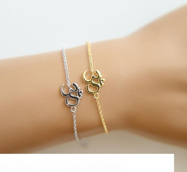 tiny yoga charm bracelet in 925 sterling silver material om bracelet with yellow gold rhodium plated, Golden;silver
tiny yoga charm bracelet in 925 sterling silver material om bracelet with yellow gold rhodium plated, Golden;silver