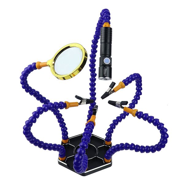 multi soldering helping hand third hand tool welding repair station usb magnifier pcb soldering welding tools
multi soldering helping hand third hand tool welding repair station usb magnifier pcb soldering welding tools