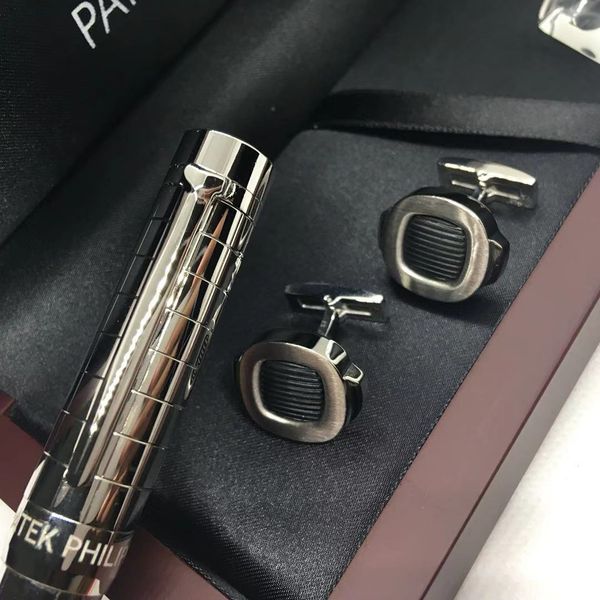 new luxury quality black resin magnetic cap rollerball pen carving school office business fashion ,cufflinks option #0101, Silver
new luxury quality black resin magnetic cap rollerball pen carving school office business fashion ,cufflinks option #0101, Silver