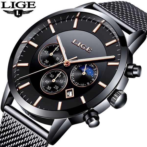 brand lige luxury men watch 2018 new men's sports watch men casual waterproof quartz wristwatch relogio masculino, Slivery;brown
brand lige luxury men watch 2018 new men's sports watch men casual waterproof quartz wristwatch relogio masculino, Slivery;brown